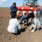 Посев гибридов кукурузы с участием специалистов ООО ССЦ “Отбор” во Владимирской области